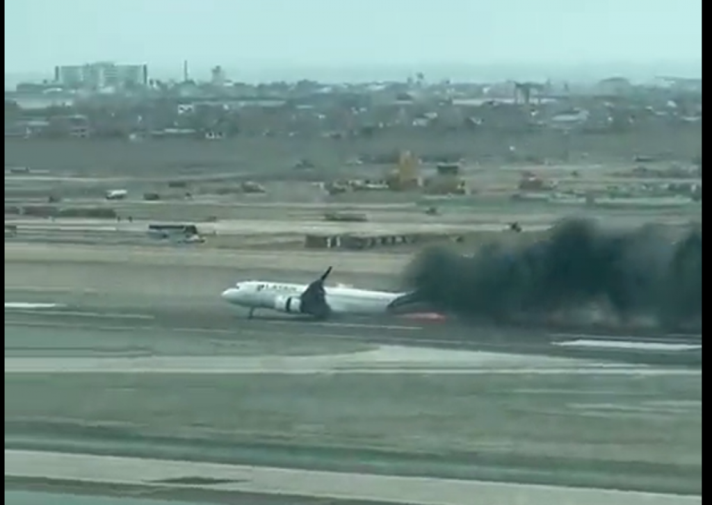 Collision between A320neo and a Fire Truck Killed 2 Firemen